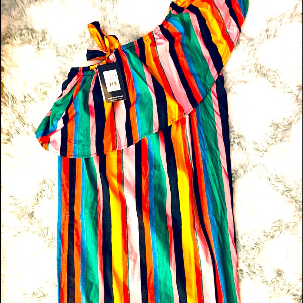 WHO. What. WEAR stripped DRESS